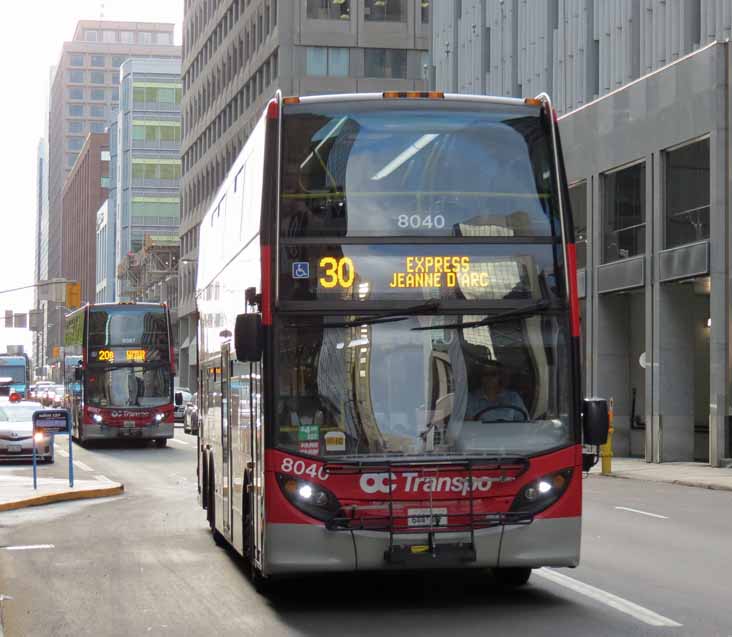 OC Transpo Alexander Dennis Enviro500 8040